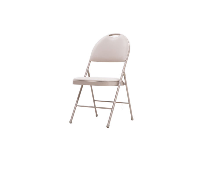 NT2861 Fan Upholstered All Steel Chair -- Vynil upholstered seat and backrest 