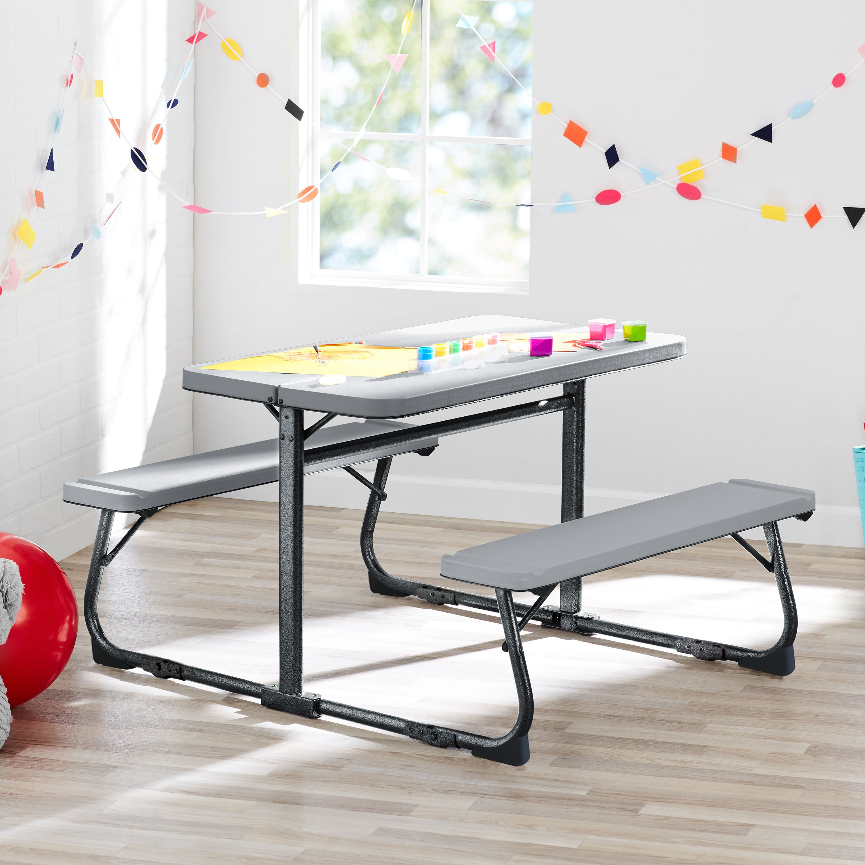 Kids Activity Table Set, Multiple Color Options